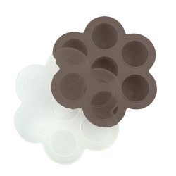 Fryseboks Babymad 7 rum - Cappuccino