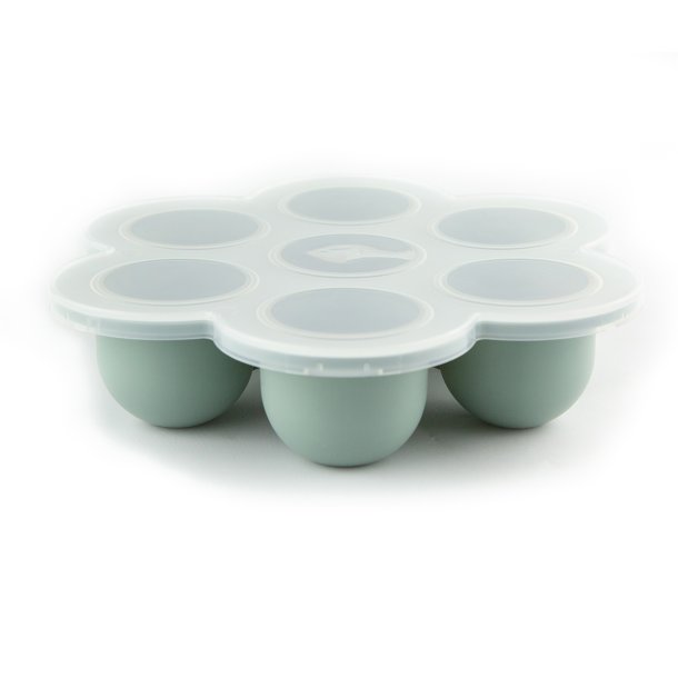 Le Toft Fryseboks Babymad 7 rum - Smokey green