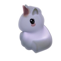 Bella The Unicorn natlampe med USB oplader