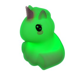 Bella The Unicorn natlampe med USB oplader