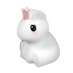 Bella The Unicorn natlampe med USB oplader