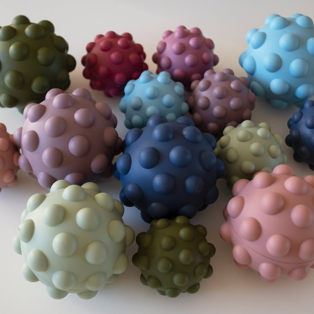 Sensory Silicone Fidget Small Balls - Green