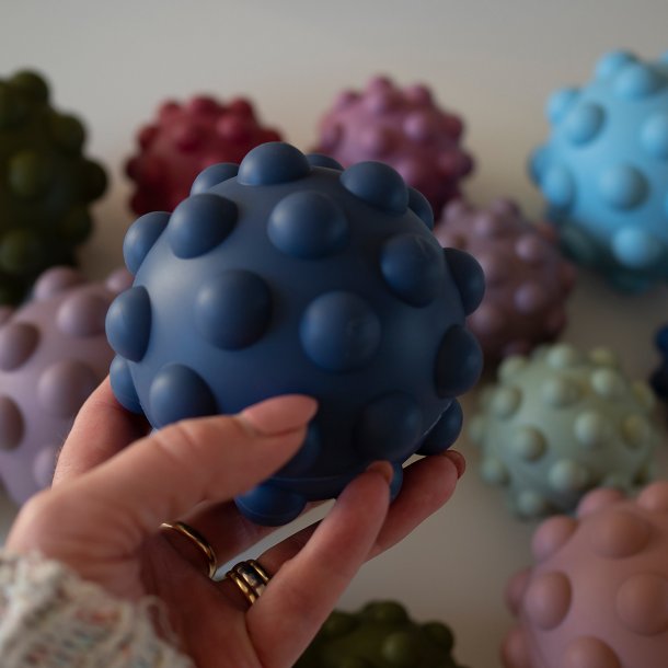 Sensory Silicone Fidget Ball - Skyblue