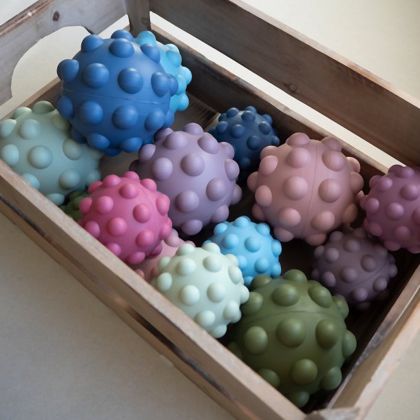 Sensory Silicone Fidget Ball - Dark Green