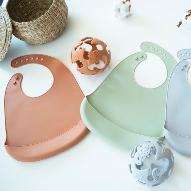 Tiny Tot Spisesmk Simply Silikone Stvet Grn