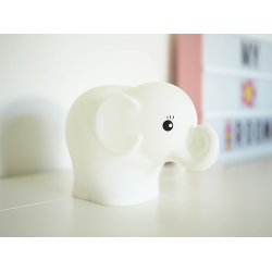 Molly The Elephant natlampe med USB oplader