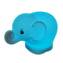 Molly The Elephant natlampe med USB oplader