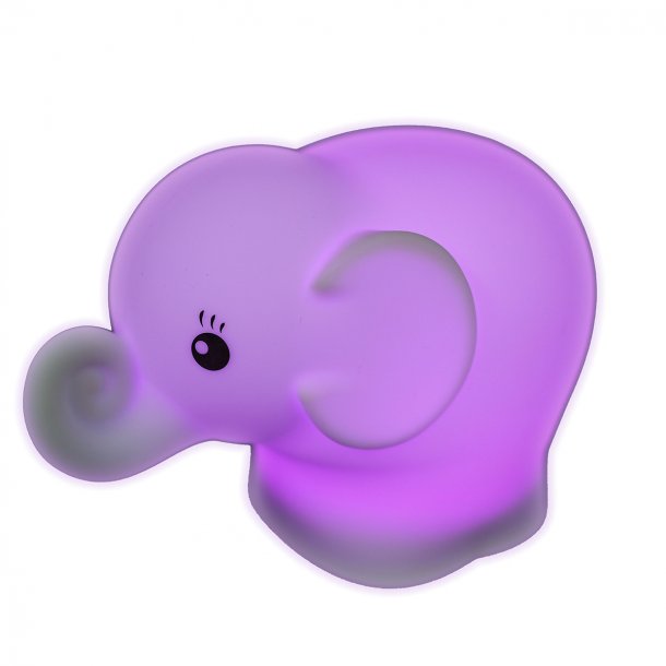 Molly The Elephant natlampe med USB oplader