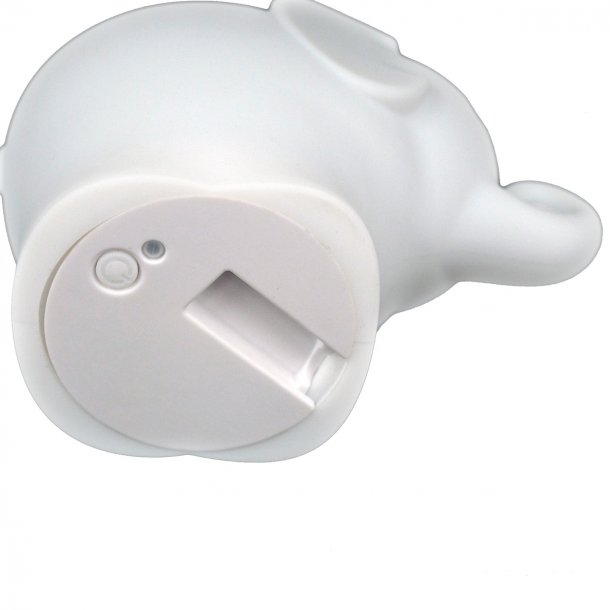 Molly The Elephant natlampe med USB oplader