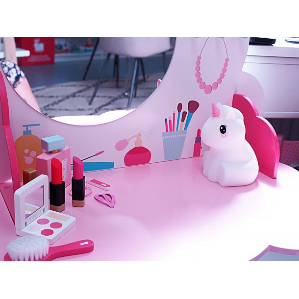 Bella The Unicorn natlampe med USB oplader