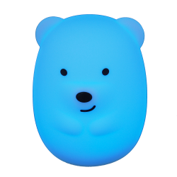 Viggo The Bear natlampe med USB oplader