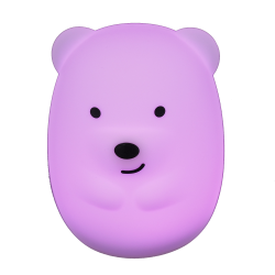 Viggo The Bear natlampe med USB oplader