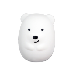 Viggo The Bear natlampe med USB oplader