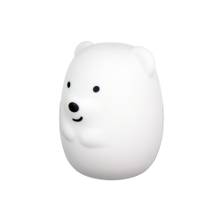 Viggo The Bear natlampe med USB oplader