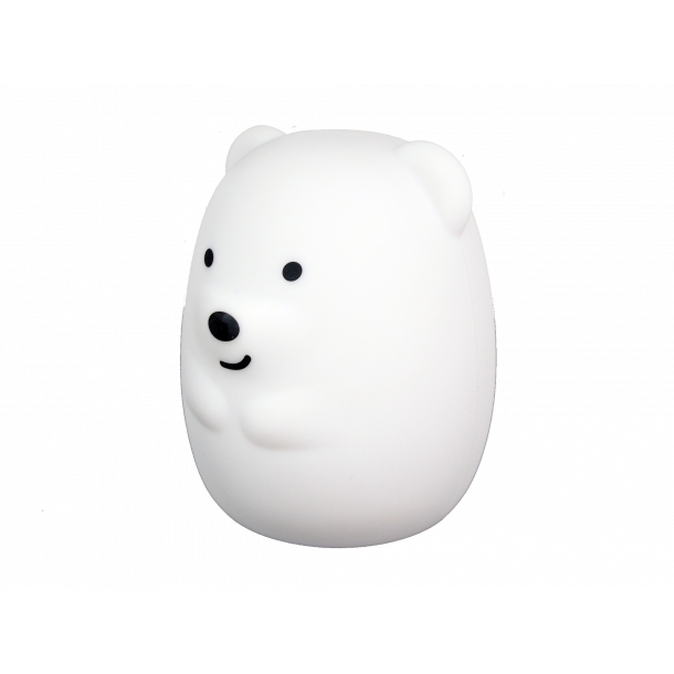 Viggo The Bear natlampe med USB oplader