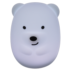 Viggo The Bear natlampe med USB oplader