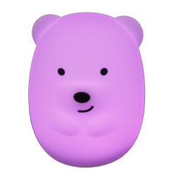 Viggo The Bear natlampe med USB oplader