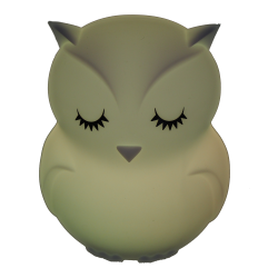 Otto the Owl natlampe med USB oplader