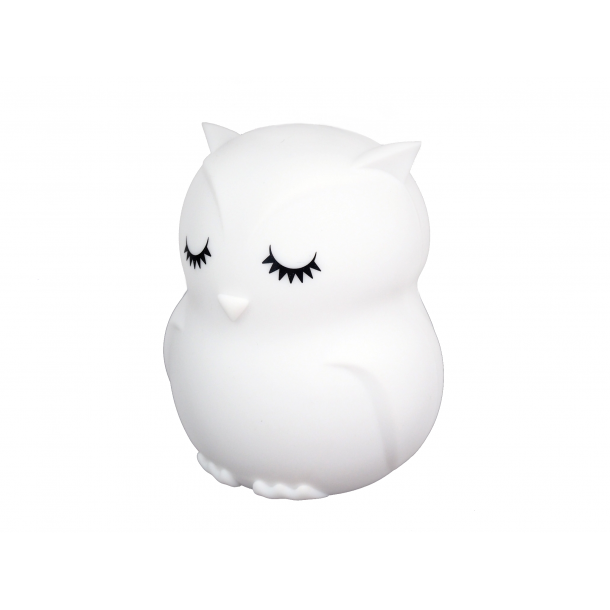 Otto the Owl natlampe med USB oplader