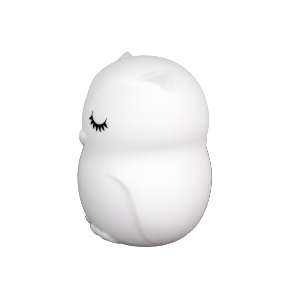 Otto the Owl natlampe med USB oplader