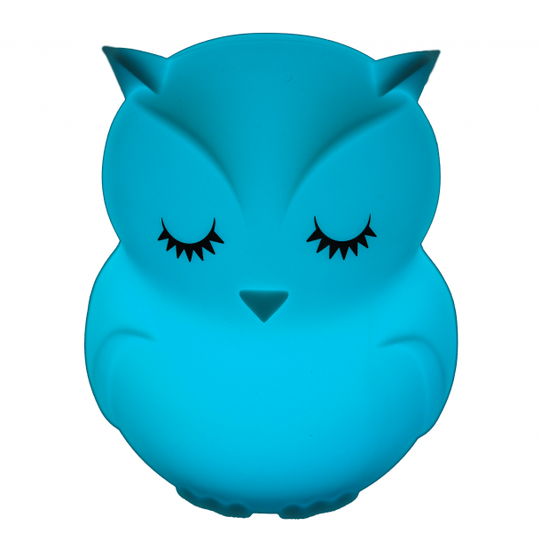 Otto the Owl natlampe med USB oplader