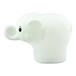 Molly The Elephant natlampe med USB oplader