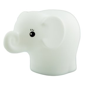Molly The Elephant natlampe med USB oplader