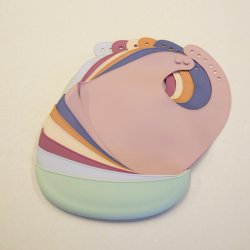 Tiny Tot Spisesmk Simply Silikone Stvet Rosa