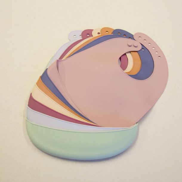 Tiny Tot Spisesmk Simply Silikone Stvet Rosa