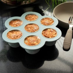 Le Toft Fryseboks Babymad 7 rum - Smokey green