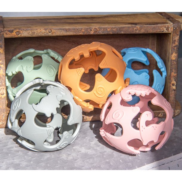 Tiny Tot Silikone Bold Okker