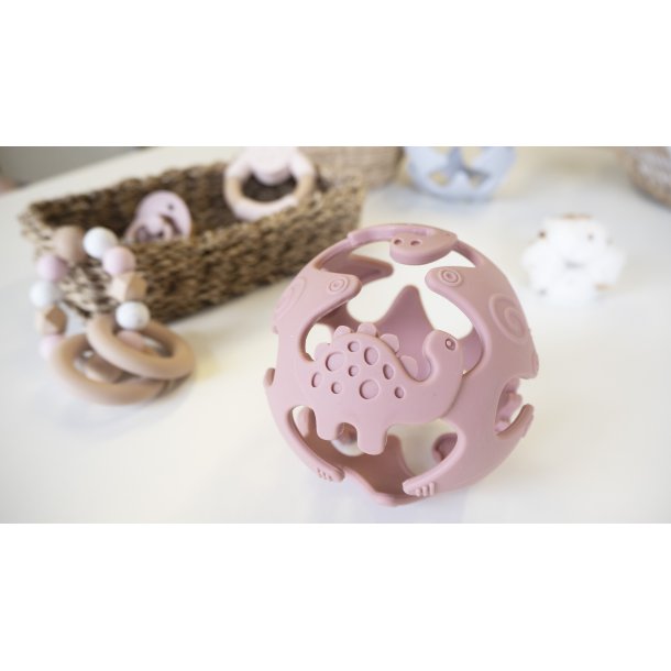 Tiny Tot Silikone Bold Stvet Rosa
