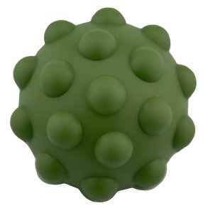 Sensory Silicone Fidget Ball - Dark Green