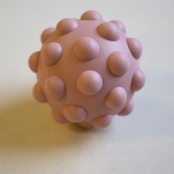 Sensory Silicone Fidget Ball - Blush