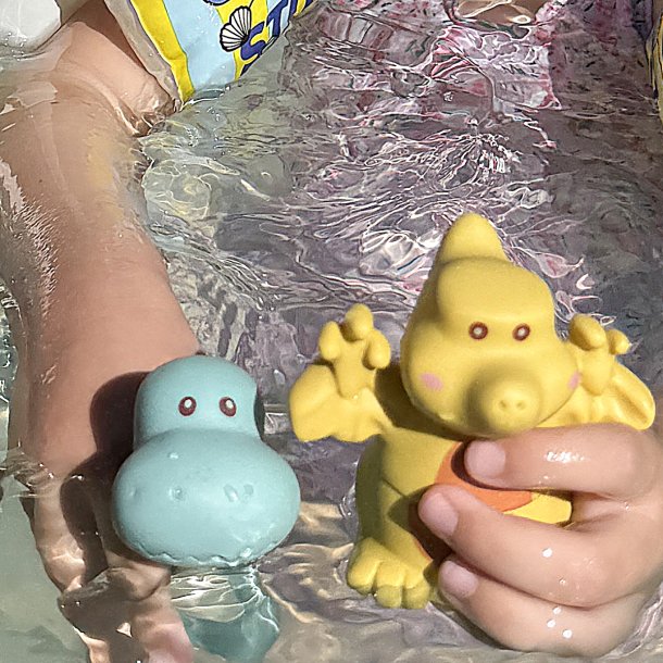 Bath Toy Dinosaurs 5 pcs.