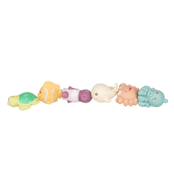 Bath Toy Marine Animals 6 pcs.