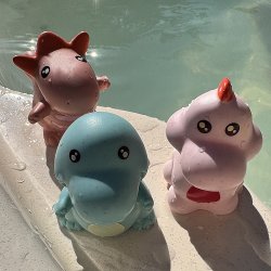 Bath Toy Small Dinosaurs 3 pcs.