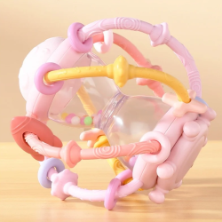 Activity Hourglass Toy Pink