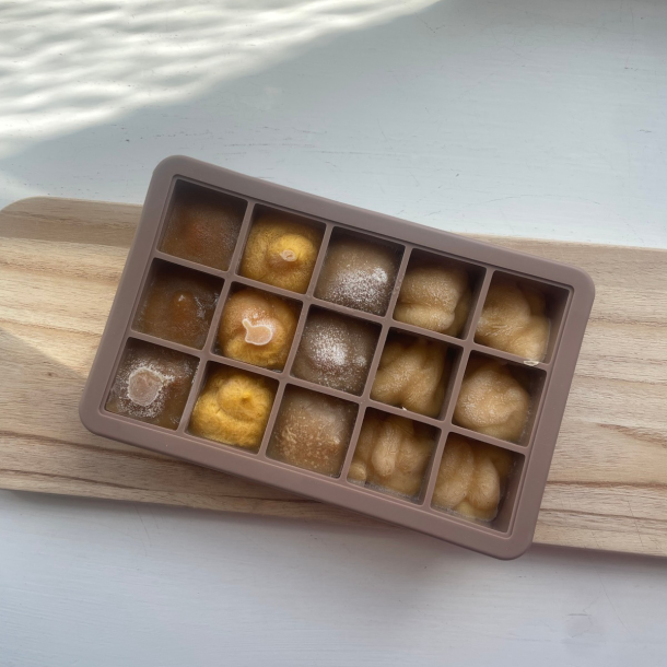 Fryseboks Babymad 15 rum - Cappuccino